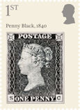 The Stamps of Queen Victoria 1st Stamp (2025) Penny Black (1840)