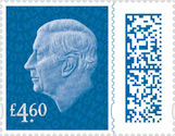 Definitive Tariff 2026 £4.60 Stamp (2026) Sapphire Blue