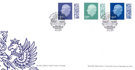 2026 Definitive First Day Cover from Collect GB Stamps