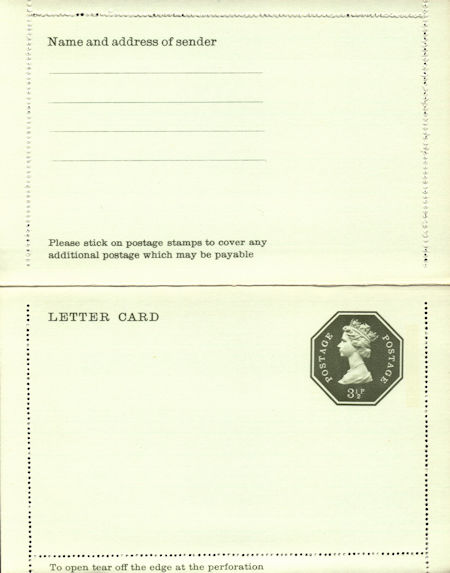 GB Postal Stationery from Collect GB Stamps