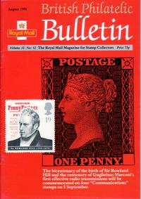 British Philatelic Bulletin Volume 32 Issue 12