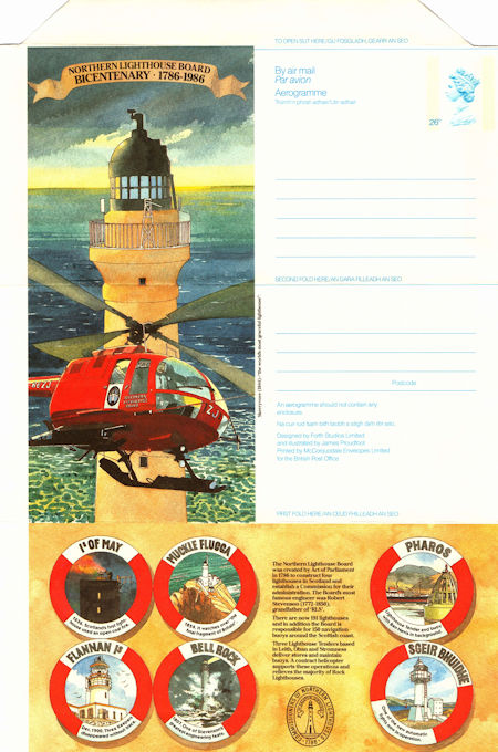 GB Aerogrammes from Collect GB Stamps