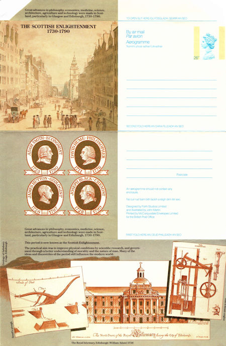GB Aerogrammes from Collect GB Stamps