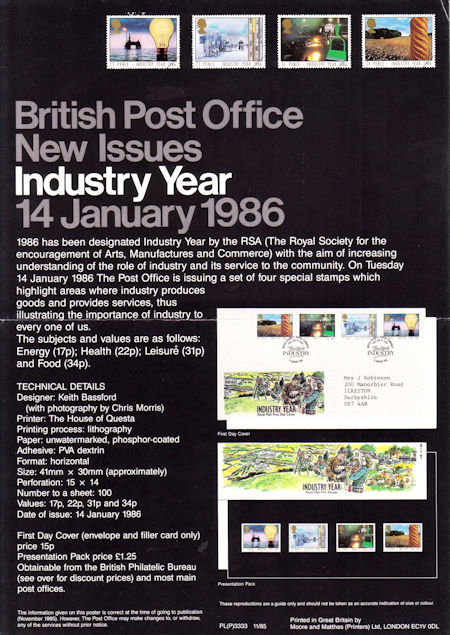 Royal Mail A4 Posters from Collect GB Stamps