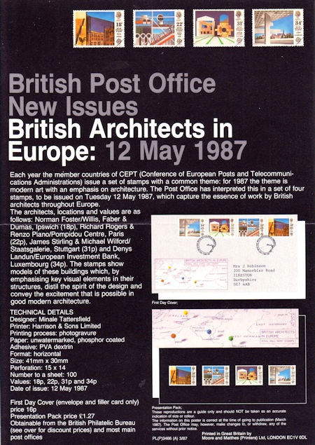 Royal Mail A4 Posters from Collect GB Stamps