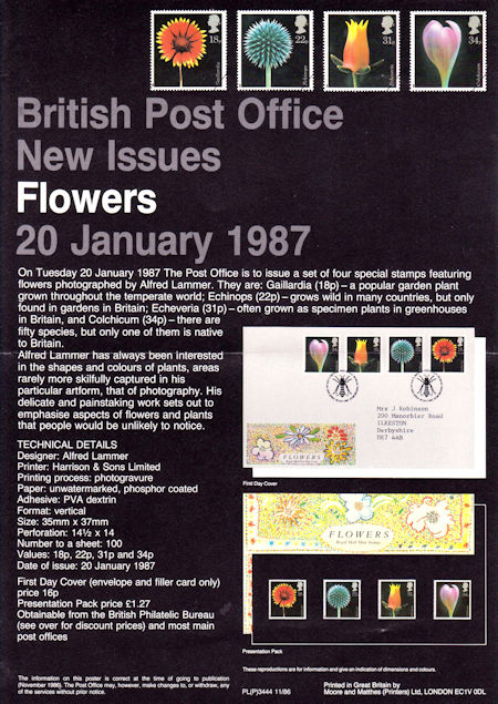 Royal Mail A4 Posters from Collect GB Stamps