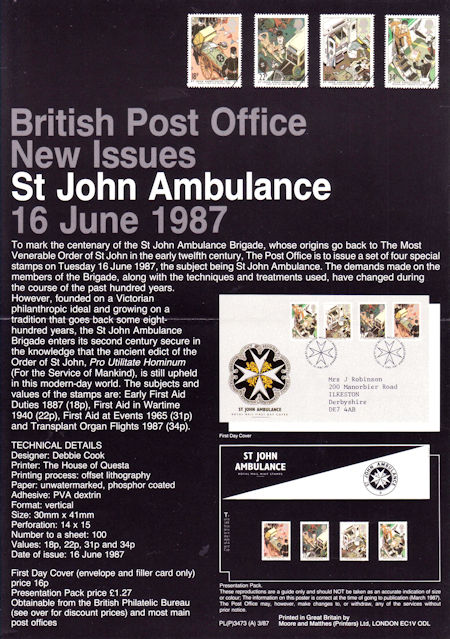 Royal Mail A4 Posters from Collect GB Stamps