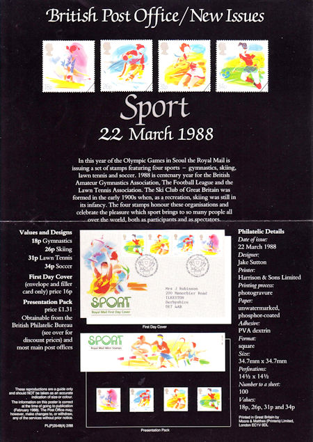 Royal Mail A4 Posters from Collect GB Stamps