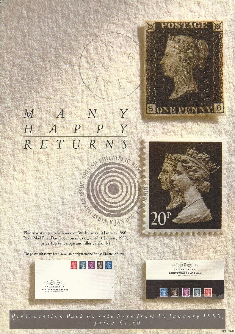 Posters for 1990 : Collect GB Stamps