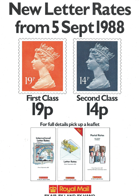 Royal Mail A4 Posters from Collect GB Stamps