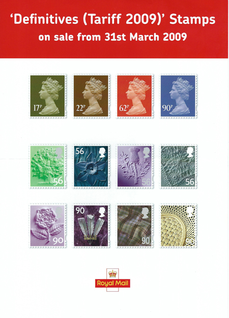 Royal Mail A4 Posters from Collect GB Stamps