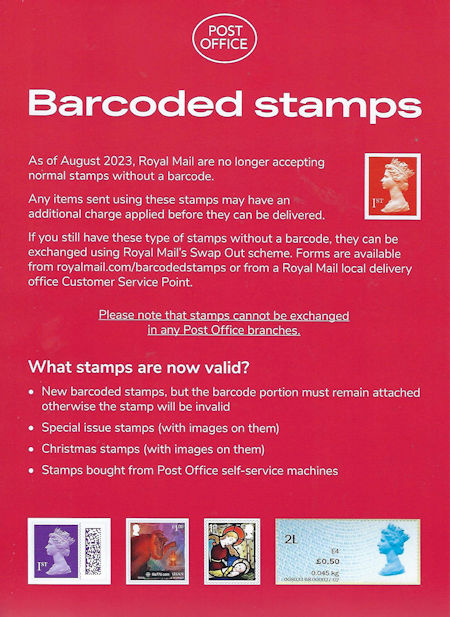 Royal Mail A4 Posters from Collect GB Stamps