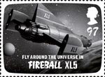 FAB: The Genius of Gerry Anderson 97p Stamp (2011) Fireball XL5