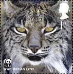 World Wildlife Fund 1st Stamp (2011) Iberian Lynx