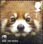 World Wildlife Fund 1st Stamp (2011) Red Panda