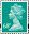 68p, Sea Green from New Tariff Definitives (2011)