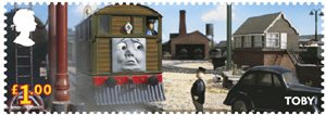 Thomas the Tank Engine £1.00 Stamp (2011) Toby