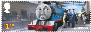 Thomas the Tank Engine £1.10 Stamp (2011) Gordon
