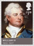 The House of Hanover £1.10 Stamp (2011) William IV (1830 - 1837)