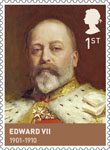 House of Windsor 1st Stamp (2012) Edward VII (1901 - 1910)