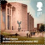 Britons of Distinction 1st Stamp (2012) Sir Basil Spence