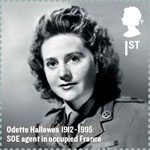 Britons of Distinction 1st Stamp (2012) Odette Hallowes