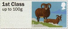 1st, Soay from Post & Go - British Farm Animals I - Sheep (2012)