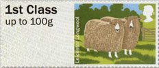 1st, Leicester Longwool from Post & Go - British Farm Animals I - Sheep (2012)