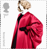 Great British Fashion 1st Stamp (2012) Norman Hartnell