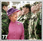 77p, The Royal Welsh 2007 from The Queens Diamond Jubilee (2012)