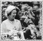 87p, Silver Jubilee Walkabout 1977 from The Queens Diamond Jubilee (2012)