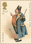 Charles Dickens 2nd Stamp (2012) Mr Bumble