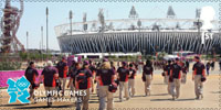 Memories of London 2012 1st Stamp (2012) Olympic Games - Games Makers