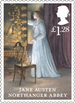 Jane Austen £1.28 Stamp (2013) Northanger Abbey