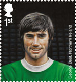 Football Heroes 1st Stamp (2013) George Best