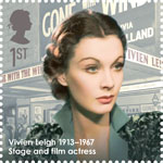 Great Britons 1st Stamp (2013) Vivien Leigh (1913-1967)