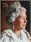 Royal Portraits 78p Stamp (2013) Portrait by Andrew Festing 1999