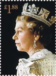 Royal Portraits £1.88 Stamp (2013) Portrait by Richard Stone 1992