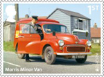 British Auto Legends 1st Stamp (2013) Morris Minor Van