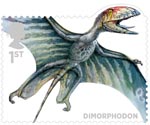 Dinosaurs 1st Stamp (2013) Dimorphodon