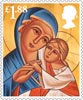 Christmas 2013 £1.88 Stamp (2013) Theotokos, Mother of God