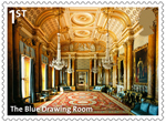 Buckingham Palace 1st Stamp (2014) The Blue Dining Room