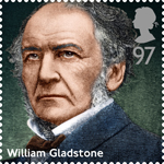 Prime Ministers 97p Stamp (2014) William Gladstone