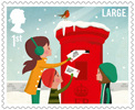 1st Large, Posting Christmas Cards from Christmas 2014 (2014)