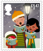 Christmas 2014 £1.47 Stamp (2014) Carol Singing