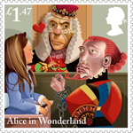 Alice in Wonderland £1.47 Stamp (2015) Alice's Evidence