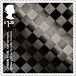 Inventive Britain £1.28 Stamp (2015) Carbon Fibre