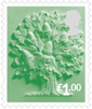 Country Definitives 2015 £1 Stamp (2015) England