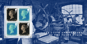 The 175th Anniversary of the Penny Black - (2015) The 175th Anniversary of the Penny Black