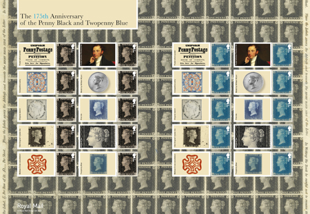 Smiler/Generic Sheet from Collect GB Stamps